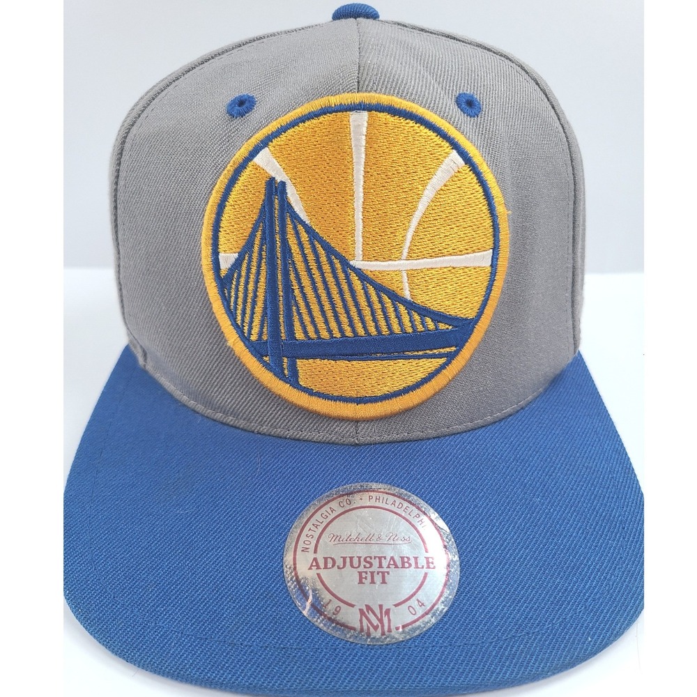 Golden State Warriors Mitchell & Ness Snapback Hat NBA Basketball Retro Classic‎